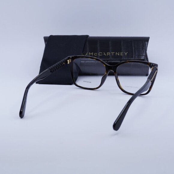 🕶️ New Stella McCartney SC50027I 052 Eyeglasses - Dark Havana Frame 54mm - Picture 10 of 10